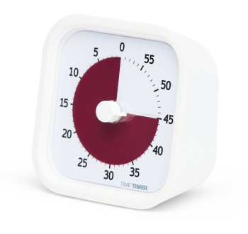 TimeTimer MOD Home Dreamsicle Cotton Blanc et rouge - Home Edition